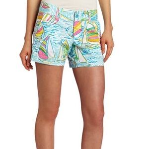 Lilly Pulitzer You Gotta Regatta Shorts size 8